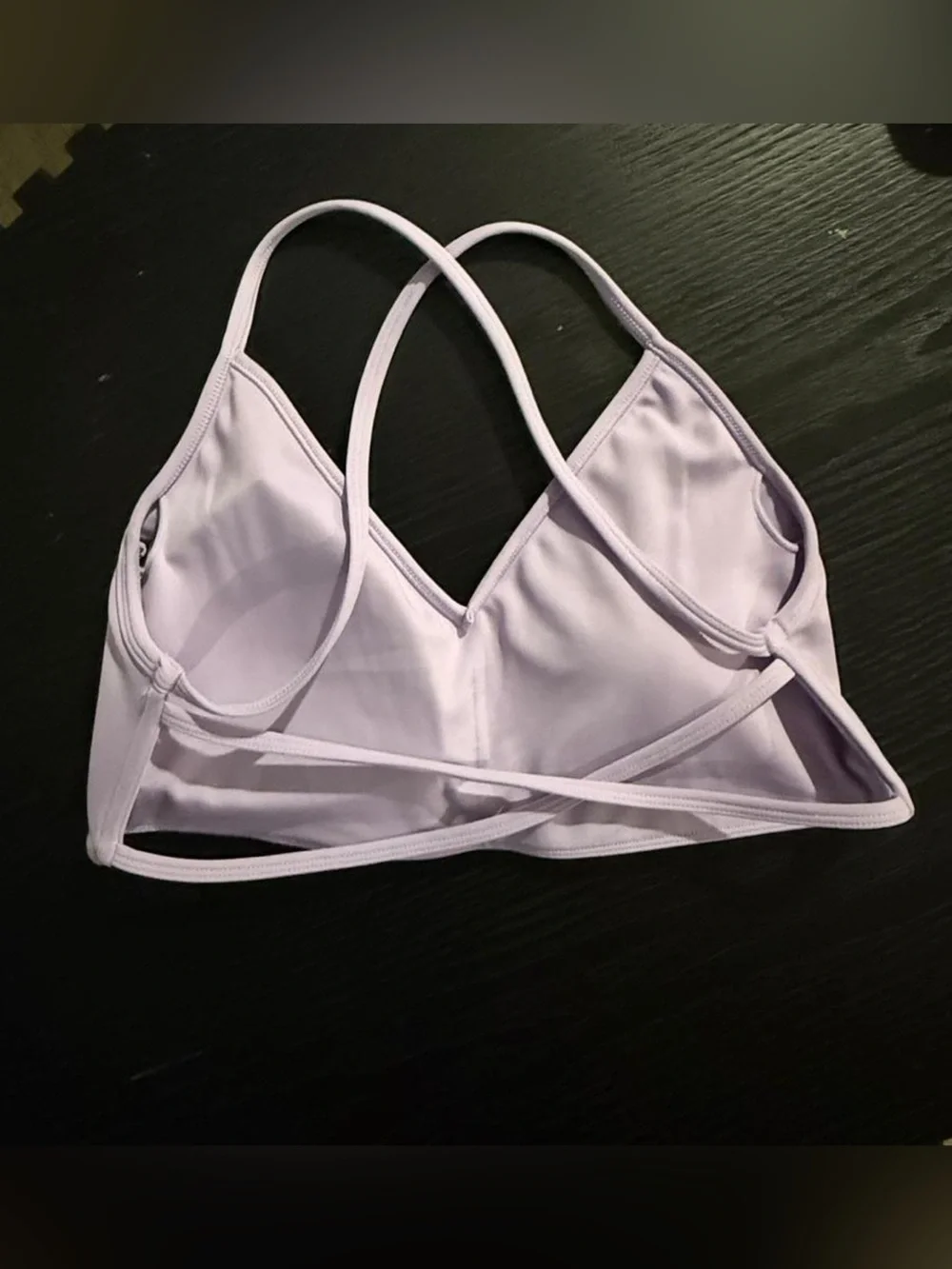 AYBL Lavender Double-Strap Sports Bralette